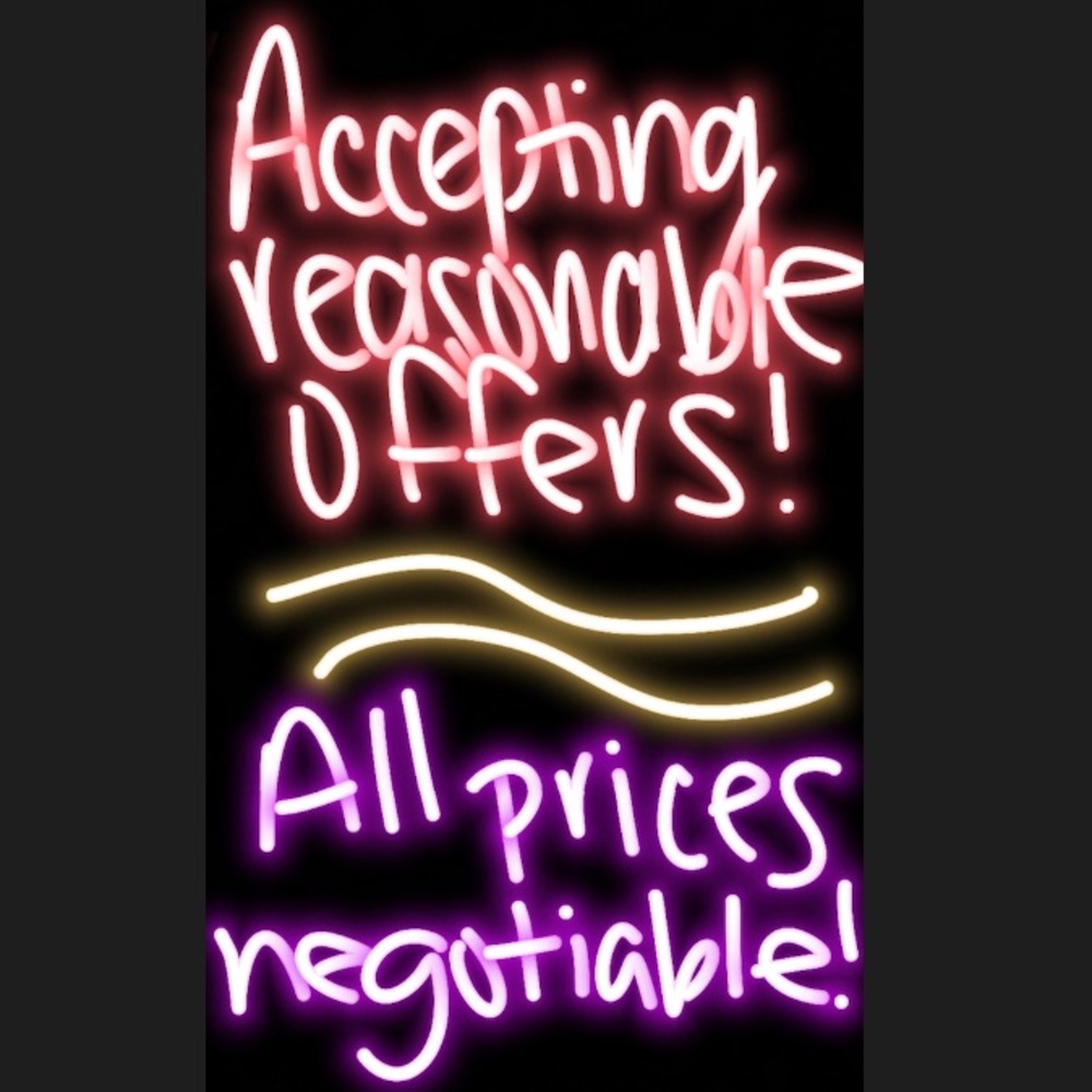 All prices negotiable